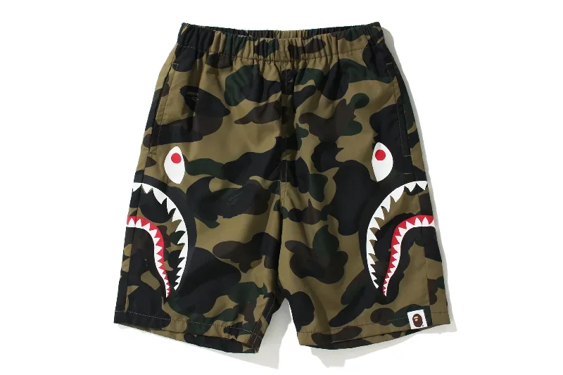 1ST CAMO SIDE SHARK BEACH PANTS