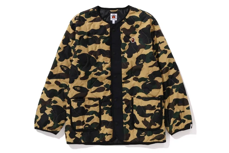 1ST CAMO QUILTING JACKET