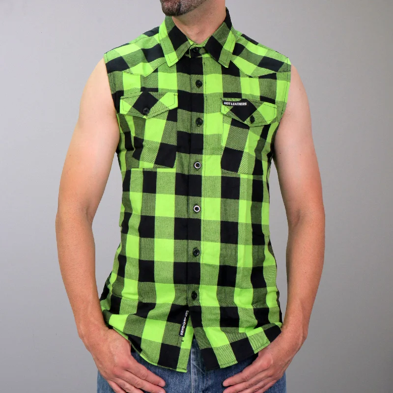 flannel-shredder-skull-vest