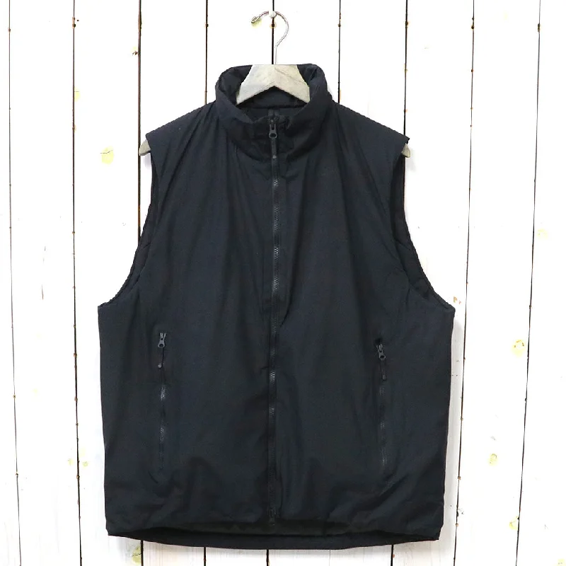 Goldwin『GORE-TEX WINDSTOPPER Puffy Mil Vest』(ブラック)