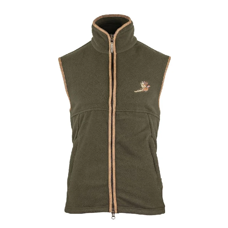 Jack Pyke Countryman Fleece Gilet With Pheasant Motif