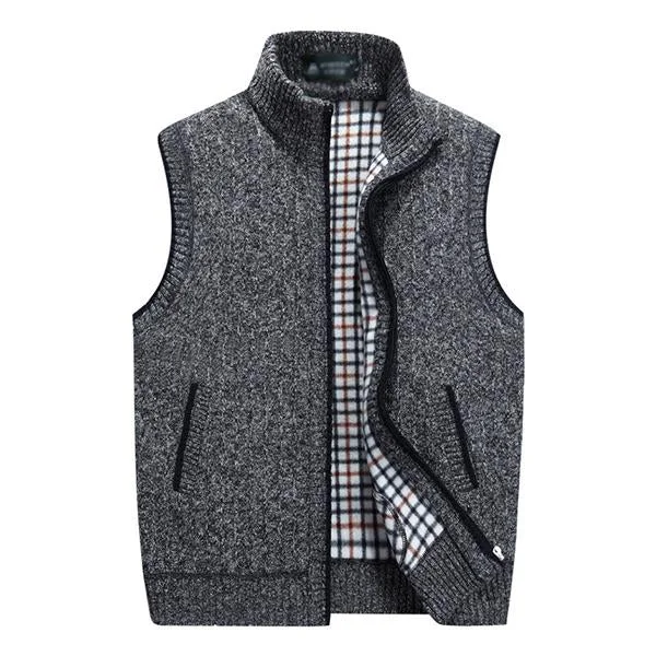 mens-casual-stand-collar-fleece-knitted-vest-30062238m