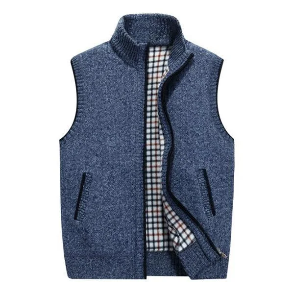 mens-casual-stand-collar-fleece-knitted-vest-30062238m