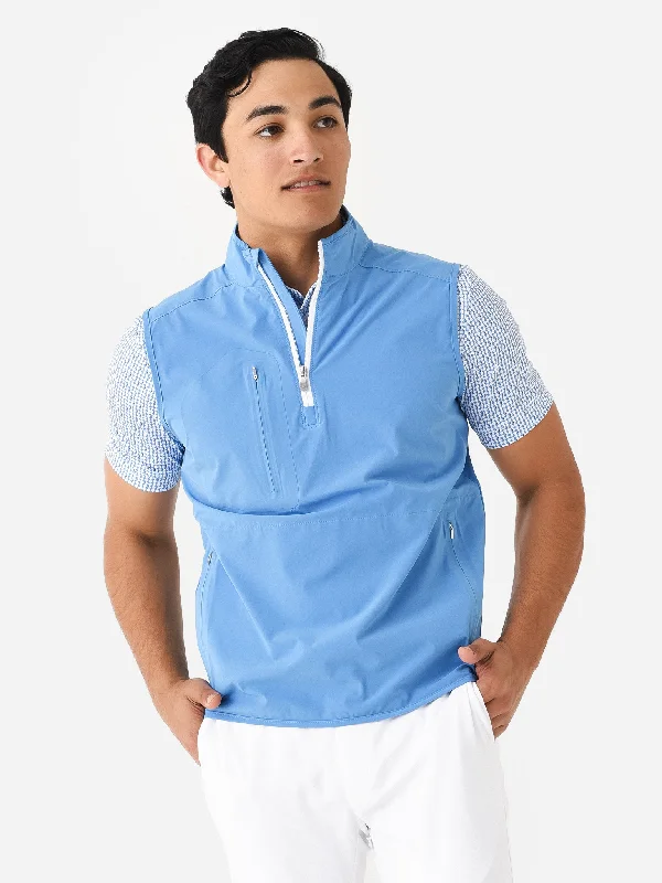 Peter Millar Crown Crafted Men's Flex Adapt Half-Zip Pullover Vest