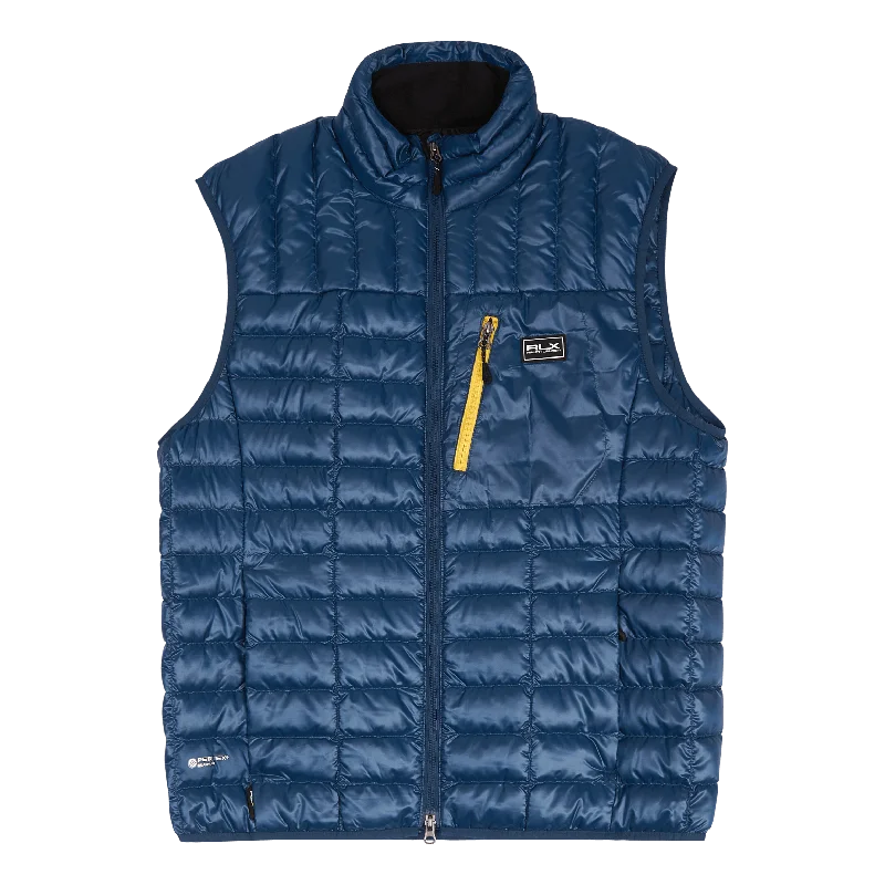 Water-Repellent Down Vest Raleigh Blue