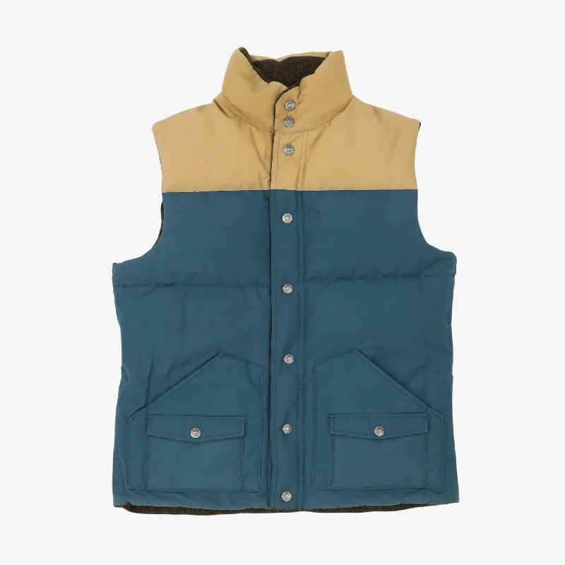 Reversible Two Tone Down Vest