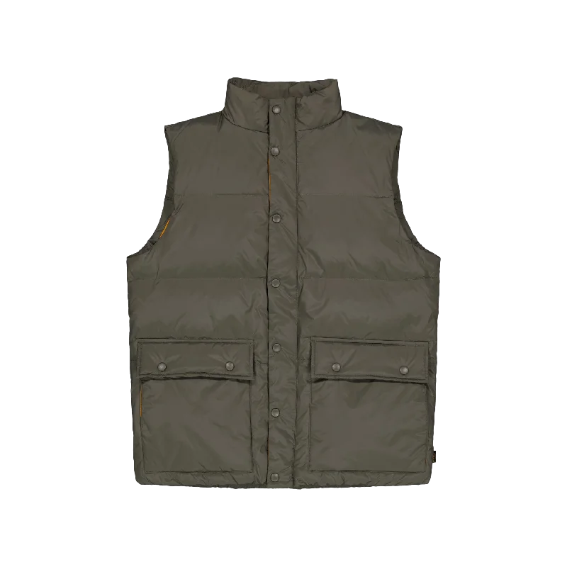 Down Vest Olive