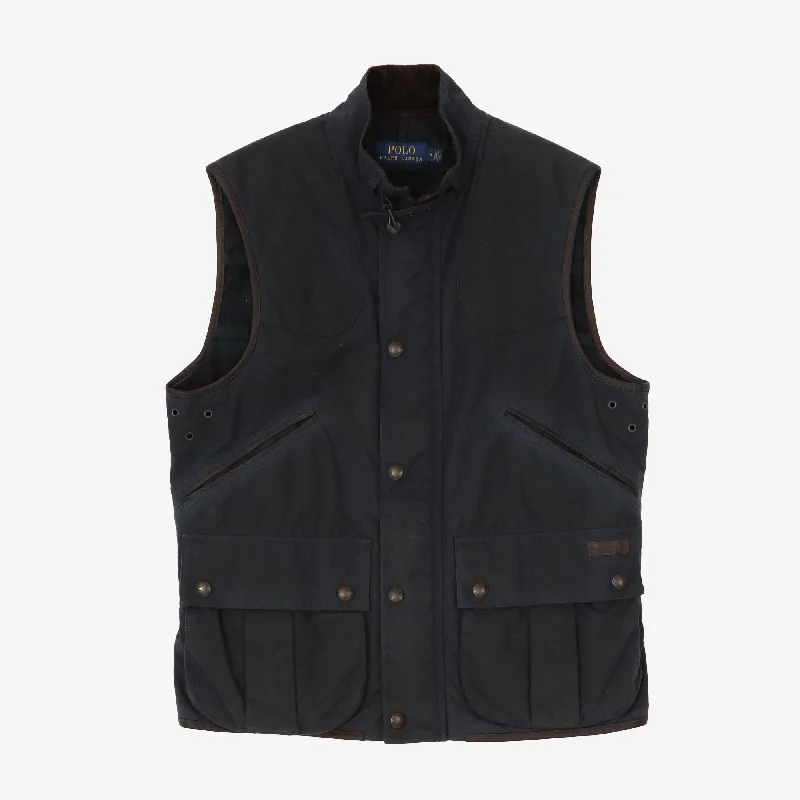 Wax Cotton Vest