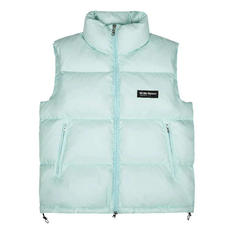 Scott Down Vest Aqua