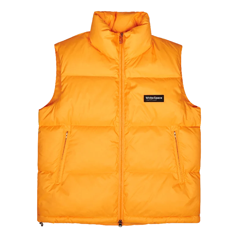 Scott Down Vest Bright Orange