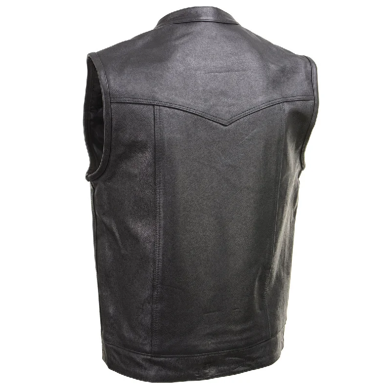 xelement-xs1937-mens-black-leather-motorcycle-vest