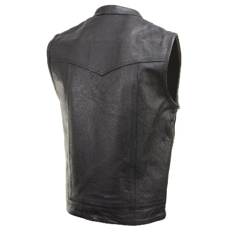 xelement-xs1937-mens-black-leather-motorcycle-vest