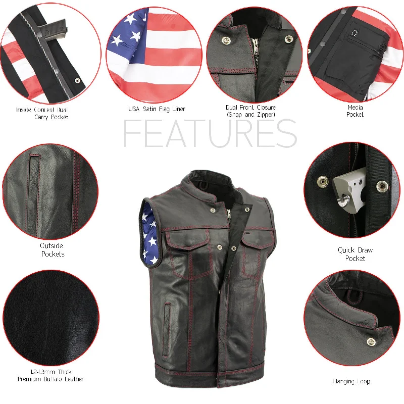 xelement-xs6665-old-glory-mens-leather-vest-with-red-stitching-and-usa-inside-flag-liner