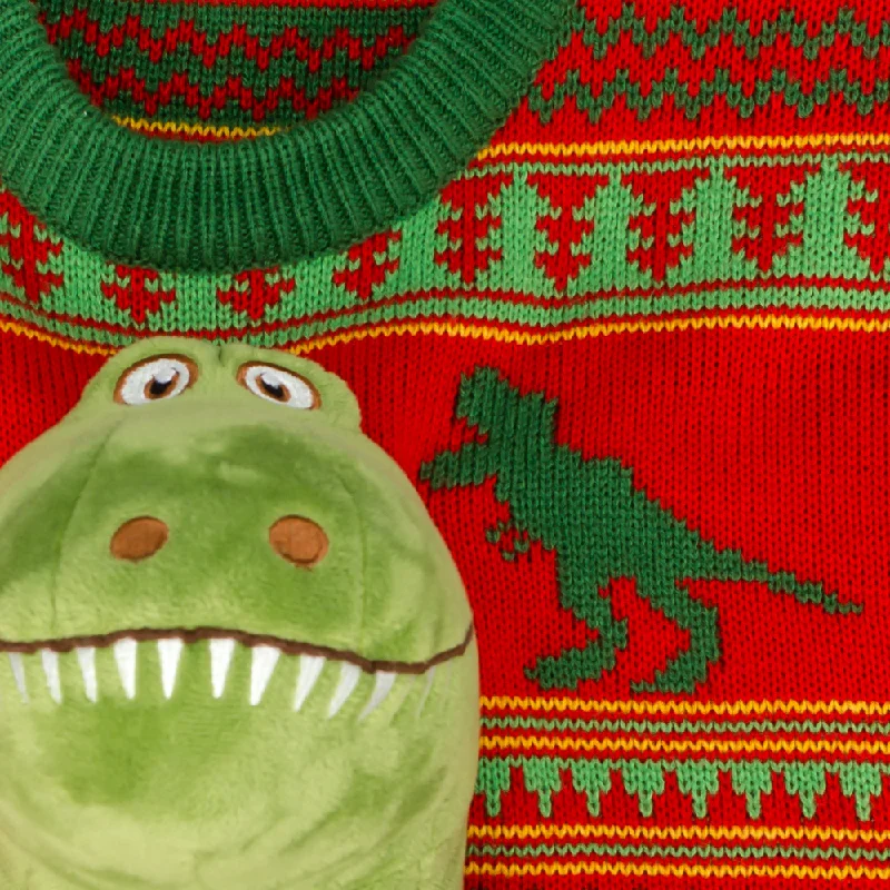 3d-t-rex-plushie-ugly-christmas-sweater