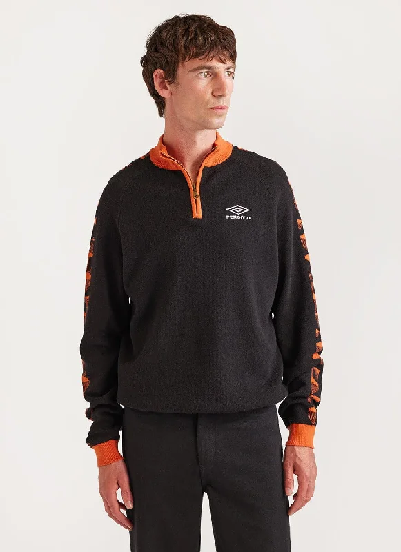 Apres Sport Jumper | Umbro x Percival | Black