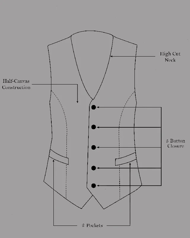 bistre-wine-solid-waistcoat-aj