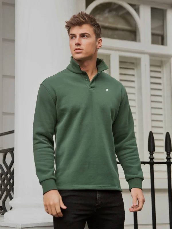 blakely-otley-collared-jumper-green