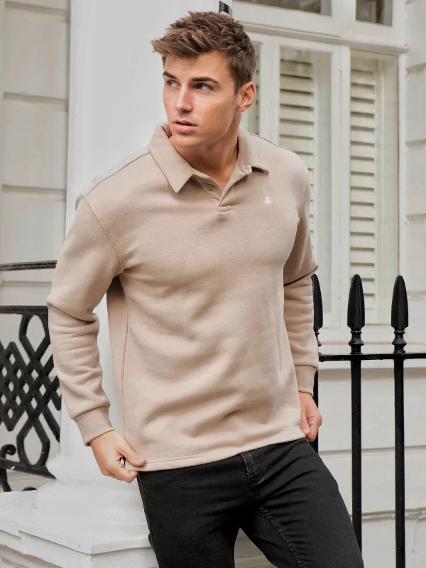 Otley Collared Jumper - Tan