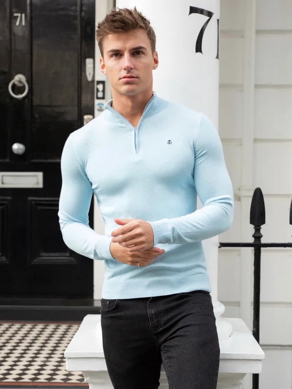 Oxbridge Jumper - Light Blue