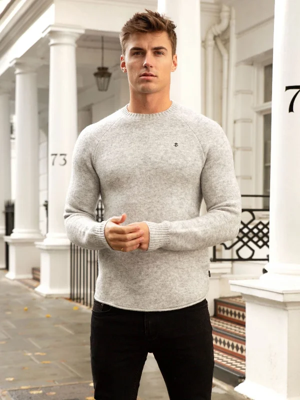 Yardley  Knit Jumper - Marl Grey