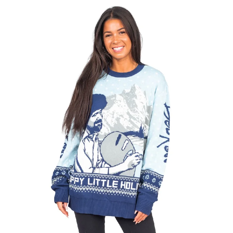 bob-ross-happy-little-holidays-sweater