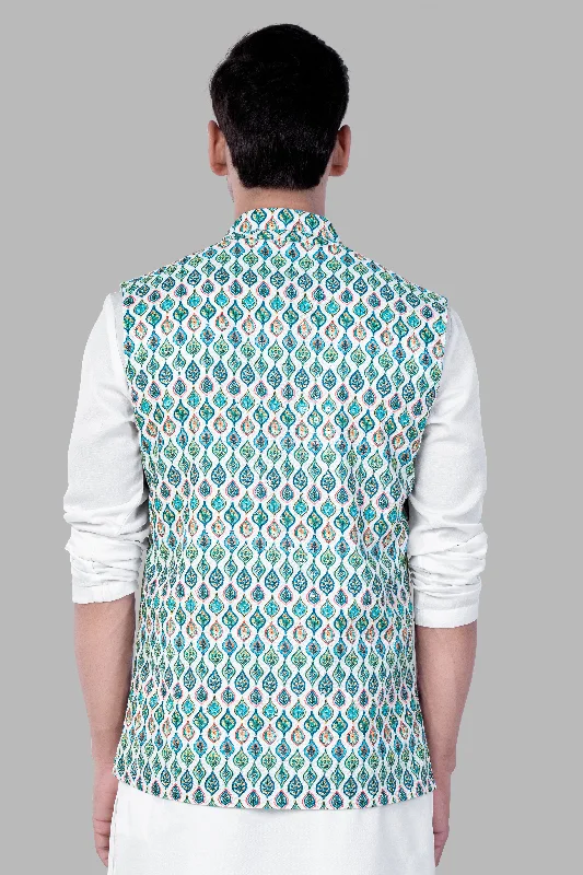 bright-white-and-ocean-blue-leaf-designer-thread-embroidered-nehru-jacket