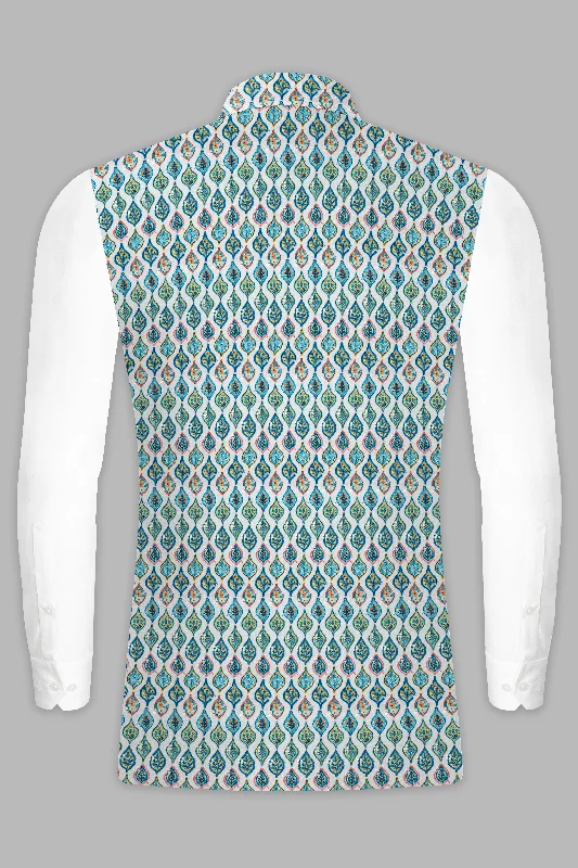 bright-white-and-ocean-blue-leaf-designer-thread-embroidered-nehru-jacket