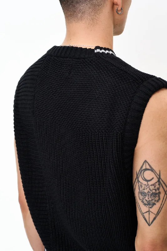 cc-knit-vest-black