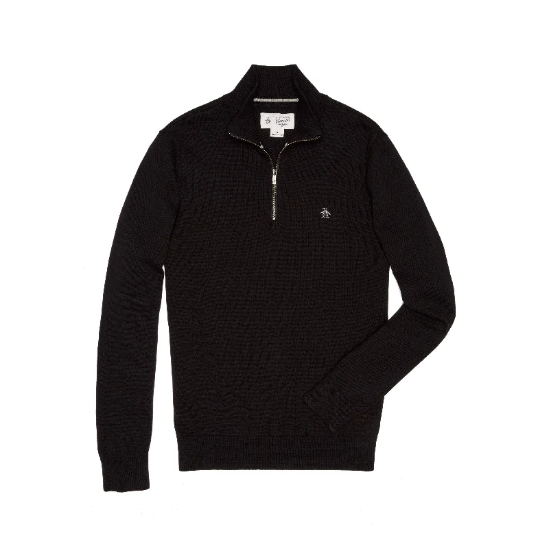 combed-cotton-quarter-zip-sweater-black-ocgb0003rt-010