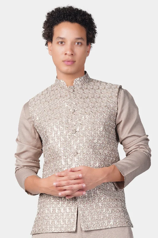 foggy-brown-paisley-pattern-thread-and-sequin-embroidered-designer-viscose-nehru-jacket-d