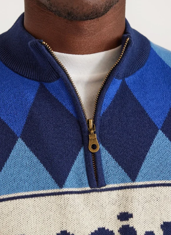 harlequin-zip-pullover-knitted-cotton-blue