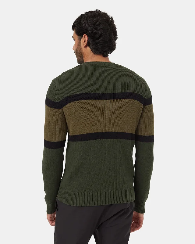 highline-ribbed-blocked-crew-dark-kombu-green-olive-night-green-meteorite-black