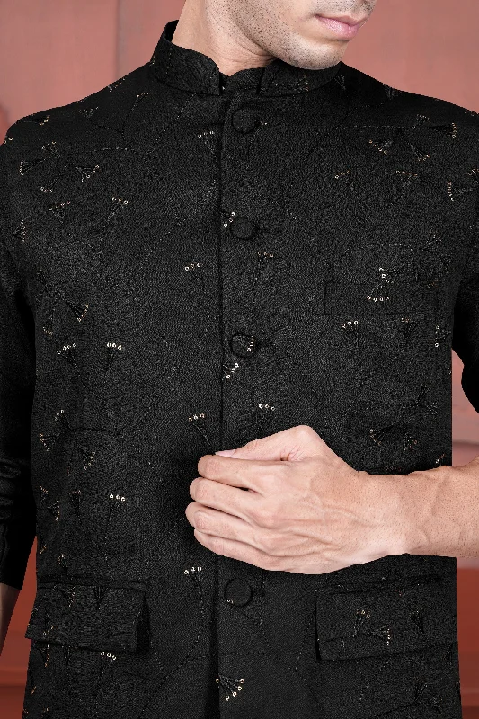 jade-black-viscose-embroidered-with-tikki-work-designer-nehru-jacket-c