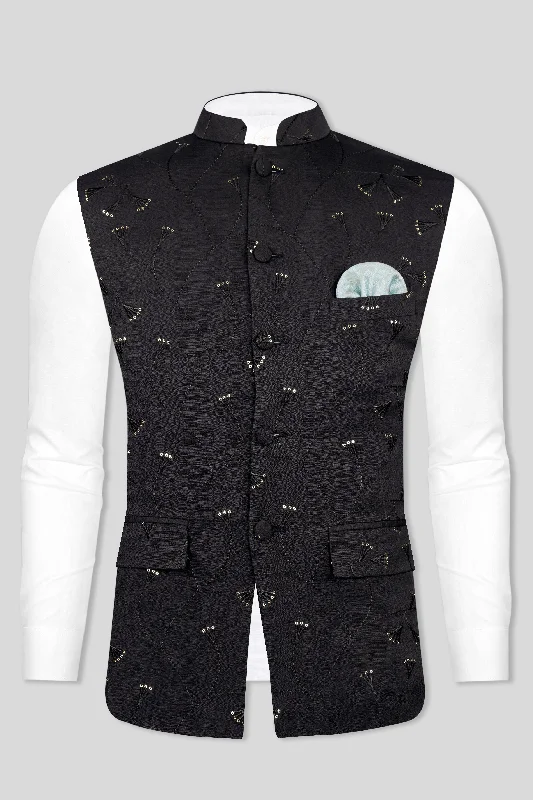 jade-black-viscose-embroidered-with-tikki-work-designer-nehru-jacket-c