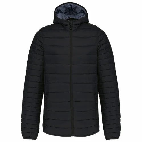 Kariban Mens Lightweight Hooded Padded Jacket