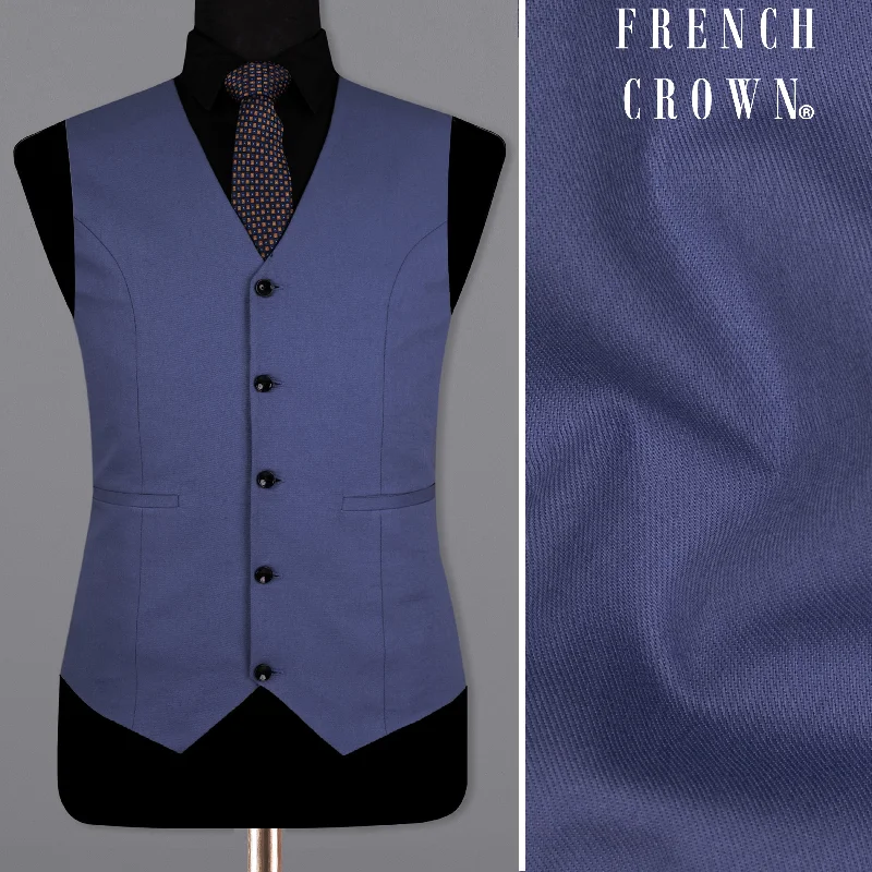 Kimberly Blue Premium Cotton Sports Waistcoat