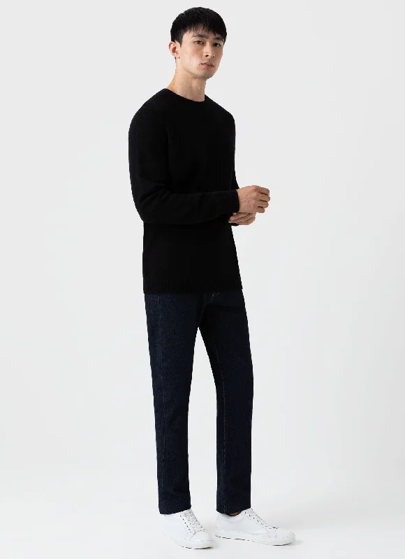 men-s-crew-neck-sweater-in-black