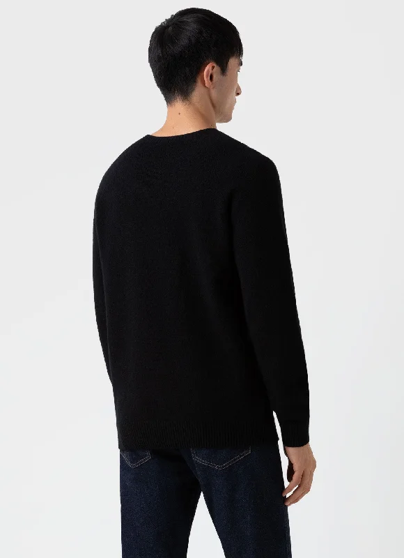 men-s-crew-neck-sweater-in-black