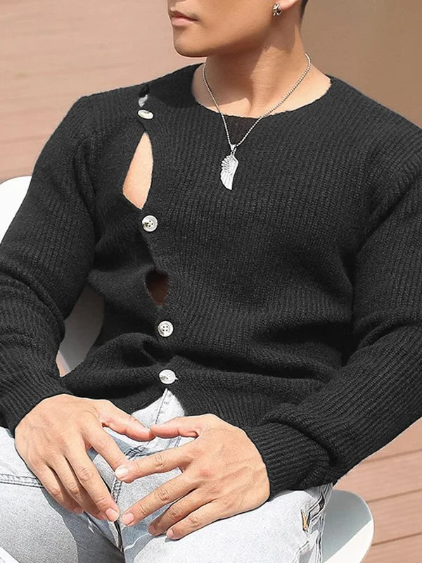 mens-button-design-long-sleeve-knit-sweater-skuk35353