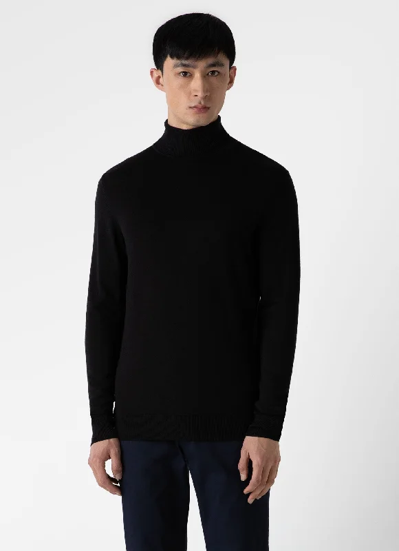 mens-fine-merino-wool-roll-neck-jumper-in-black