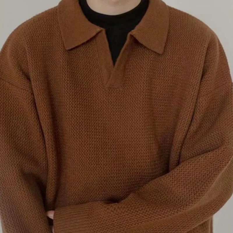 mens-retro-lapel-v-neck-long-sleeved-loose-knitted-pullover-sweater-20617834x