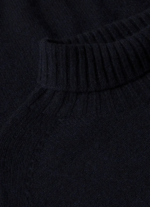 mens-roll-neck-sweater-in-dark-navy-mouline