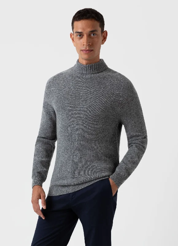 mens-roll-neck-sweater-in-mid-grey-melange