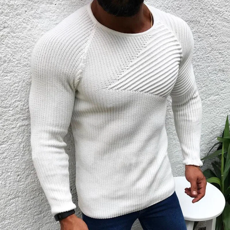 mens-round-neck-slim-long-sleeve-pullover-knit-sweater-87470200z