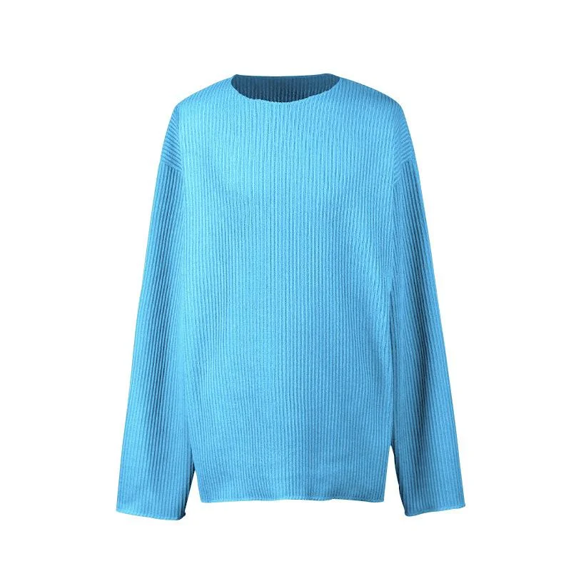 mens-solid-color-loose-knit-round-neck-long-sleeve-sweater-00366853z