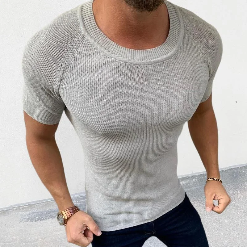 mens-solid-color-slim-fit-short-sleeve-pullover-sweater-70432675x