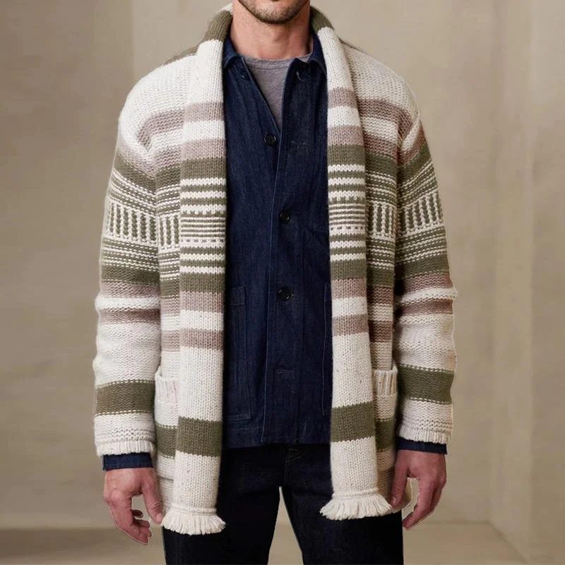 mens-vintage-striped-patchwork-collarless-cardigan-84647265y