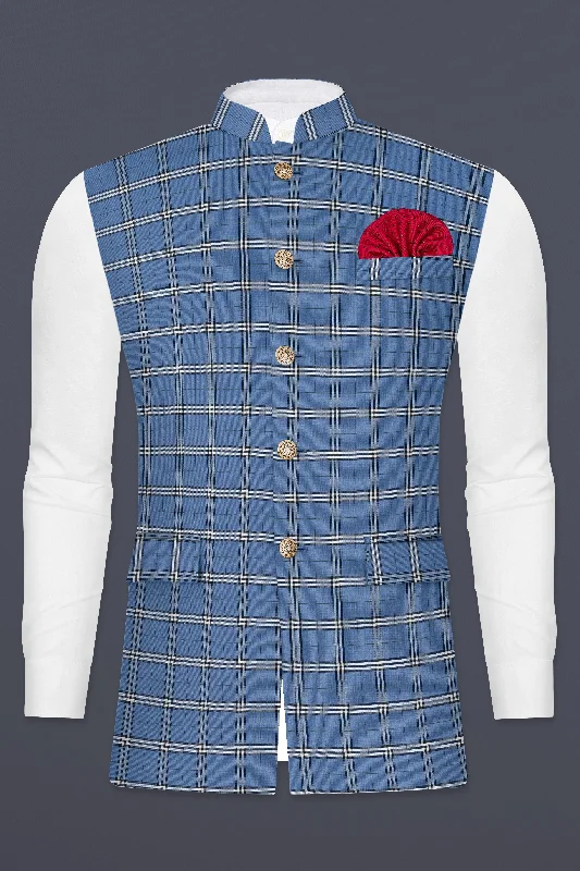 metalic-blue-plaid-wool-blend-nehru-jacket-bq