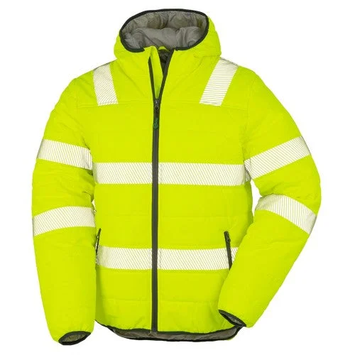 Result Genuine Recycled Mens Ripstop Safety Padded Jacket