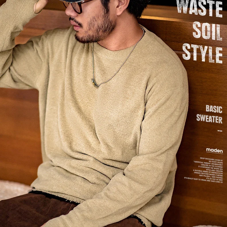 retro-waste-soil-style-basic-sweater